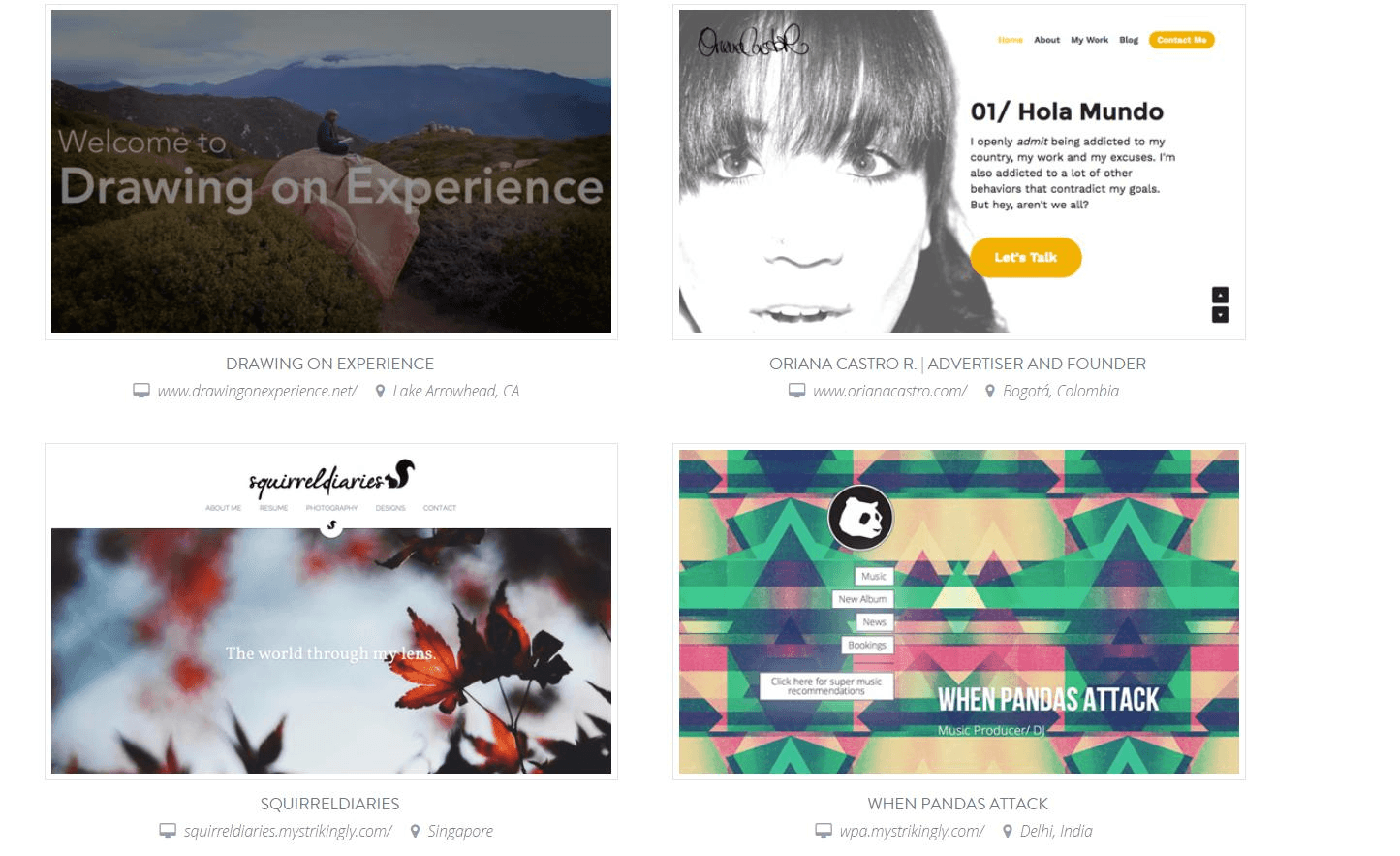 Strikingly網站範本 Strikingly網站範本